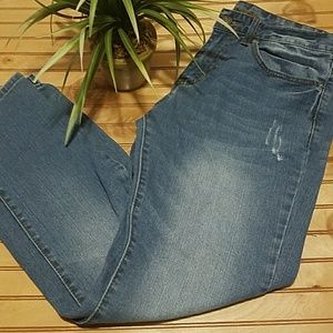 Carbon slim straight mens jeans